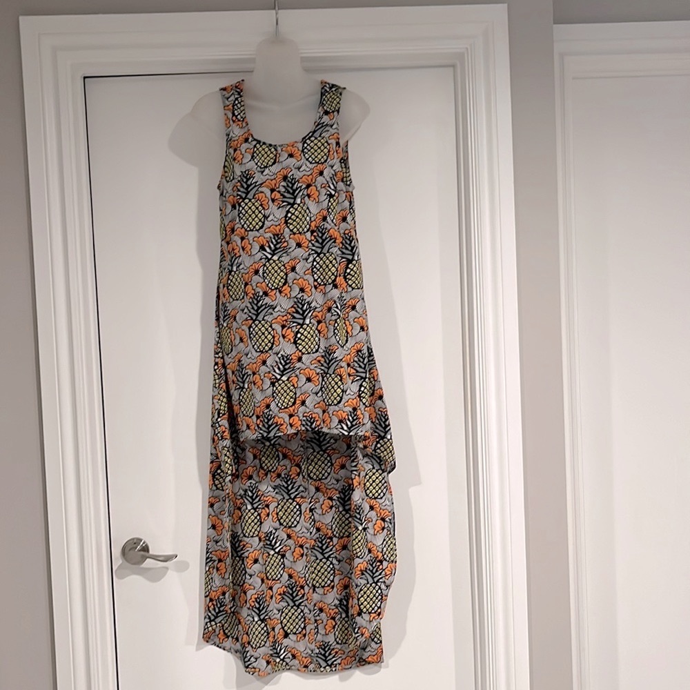 Open Back hi/lo dress by Topshop from Nordstrom small